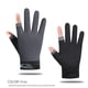 thumbnail image 3 of 1 par de guantes de ciclismo 2 dedos cortados Guantes de pesca de invierno Hombres Mujeres Ropa de pesca, 3 of 7
