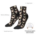 thumbnail image 6 of Rocae Flowe Rooster for Premium Adult Socks,Comfortable, Breathable, and Durable Socks, Perfect for Everyday Wear, 6 of 7