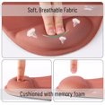 thumbnail image 4 of WWS-- Mouse Pad with Wrist Support, Brown, Ergonomic Mouse Pad Wrist Support, Gel Mouse Pad, Ergonomic Mouse Pad with Wrist Support, Gaming Mouse Pad with Wrist Support Mouse Pad, 4 of 4
