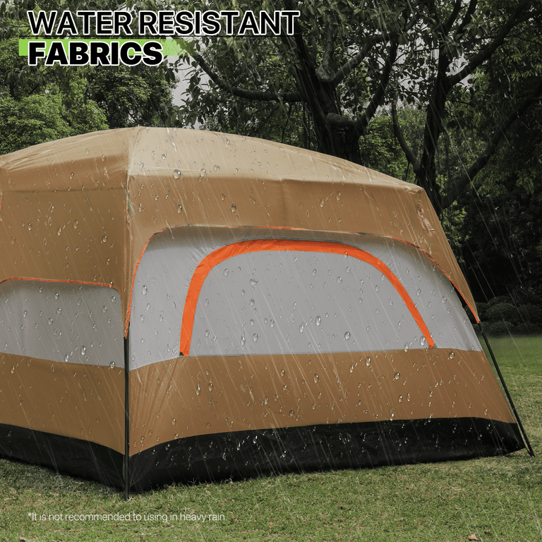 Dropship 10 Person Family Cabin Tent, 2 Room Huge Tent With Storage Pockets  For Camping Accessories to Sell Online at a Lower Price