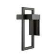 thumbnail image 3 of Z-Lite 566M-BK-LED Luttrel 15-Inch Modern Outdoor Sconce Wall Light, Black, 3 of 6