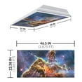 thumbnail image 2 of Octo Lights - Fluorescent Light Covers - 2x4 Flexible Ceiling Light Filters - For Classrooms and Offices - Astronomy 007, 2 of 7