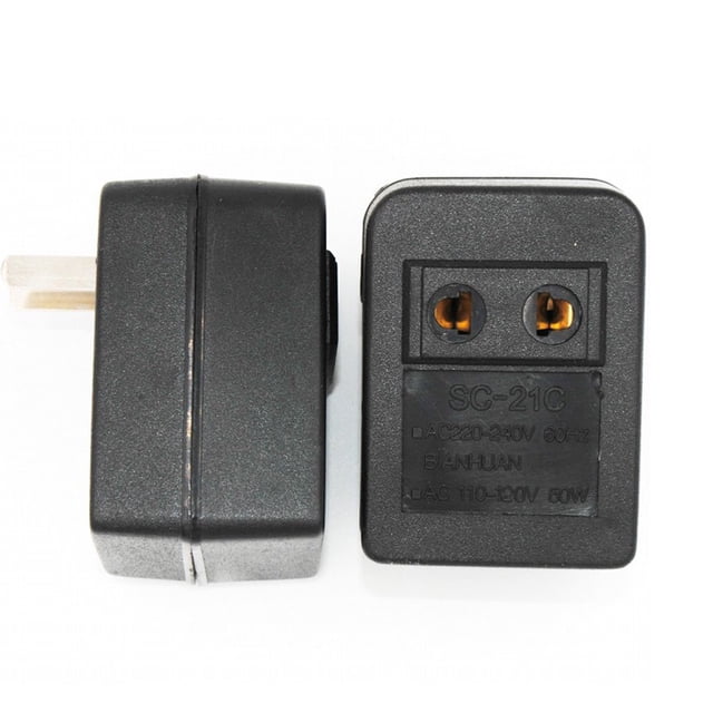 AC 220V to 110V Power Voltage Converter 20W Adapter Travel Transformer Regulator