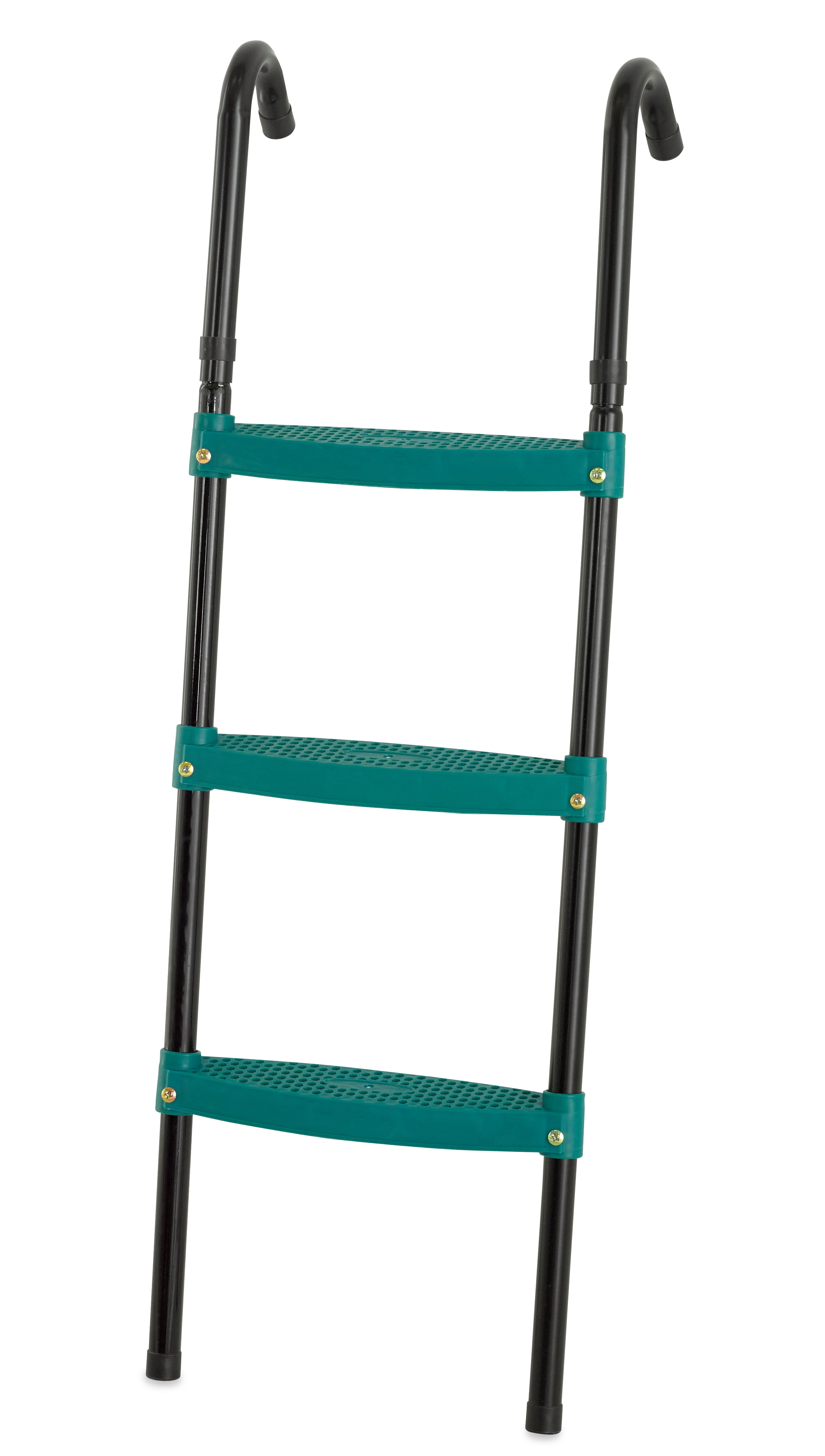 Upper Bounce 42-Inch Trampoline Ladder, 3 Steps, Foldable, Green