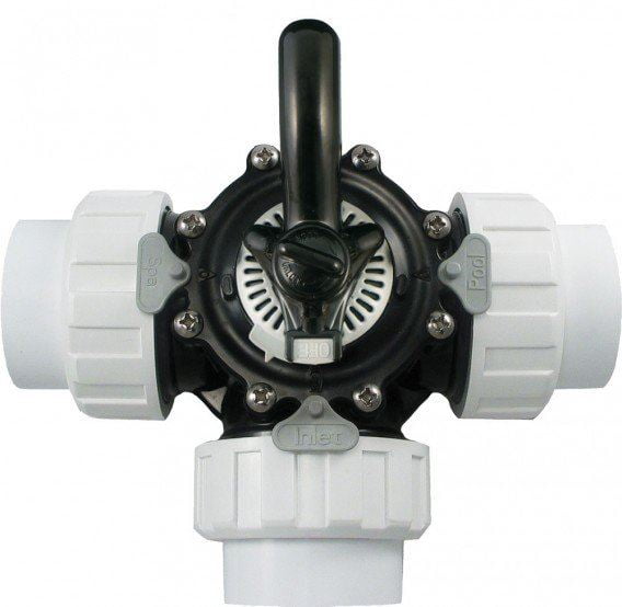 Custom Molded 25923154000 Pool Diverter Valve 3WAY 1.5in Socket with