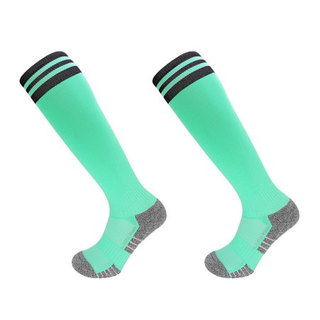 DNAKEN (3 Pairs) baseball socks softball socks grip socks soccer compression socks men for Youth & Adult kids toddler soccer socksStockings high tube towel bottom professional sports socks