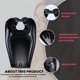 thumbnail image 4 of Lavabo portátil para champú, bandeja para lavar el cabello, ideal para personas mayores discapacitadas o postradas en cama (color negro)., 4 of 5