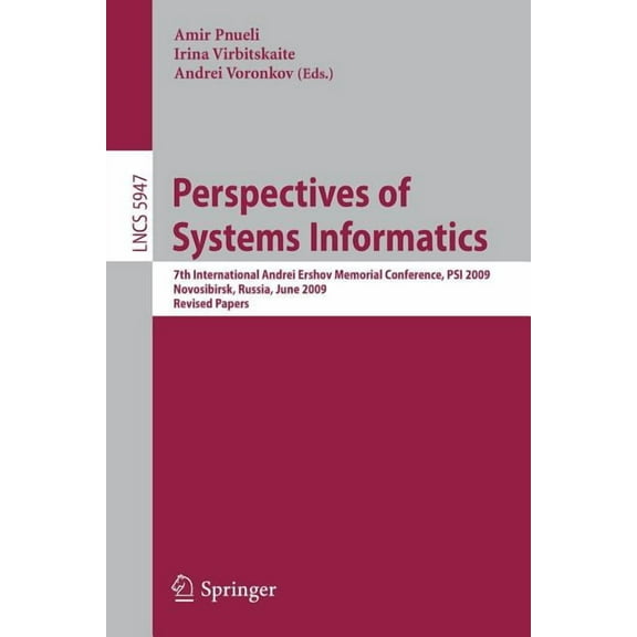 Perspectives of Systems Informatics (Paperback)