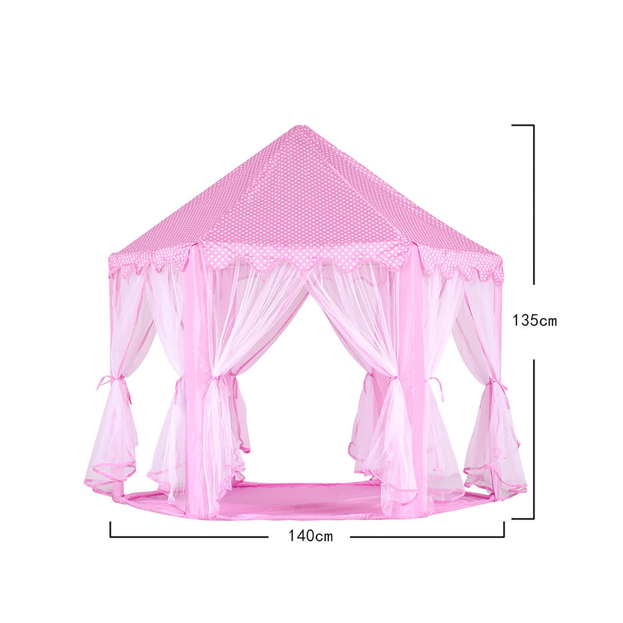 Tents for Girls, Princess Castle Play House Large Outdoor Kids Play Tent for Girls Pink Tents for Girls, Princess Castle Play House Large Outdoor Kids Play Tent for Girls Pink