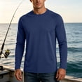 thumbnail image 7 of Garbnen Long Sleeve Shirts for Men UPF 50+ Sun Protection Men Rash Guard Cooling Breathable Summer Outdoor Beach Fishing Hiking Men Sun Shirt XL, 7 of 7