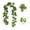 D, variant on Bendable Artificial Flower Garland Faux Rose Vine Hanging Floral Garland for Wall Decor Trellis Fence Home Room Garden Wedding Decoration, Not Easy to Fade(White, 6ft)