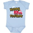 thumbnail image 3 of Inktastic My Mommy is a Firefighter with Fire Truck Boys or Girls Baby Bodysuit, 3 of 5