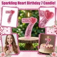 thumbnail image 3 of Decorative Number Candles, Creative Cartoon Character Birthday Cake Topper Smokeless Wax for Kids Party Decorations and Special Occasions, G, 3 of 6