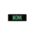 thumbnail image 1 of Fantasy Sci-fi World Of Warcraft Monk Game RPG 4" W x 1.5" T Iron/Sew On Decorative Patch Funny Saying Biker Emblem, 1 of 2