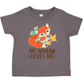 thumbnail image 3 of Inktastic Mamaw Loves Me Gift Fox Boys or Girls Toddler T-Shirt, 3 of 5