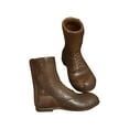 thumbnail image 4 of JWQFBC 1/6 Man's Shoes Work Boot Round Toe Boot Mid Calf Winter Boot Fashion Casual for Brown, 4 of 7