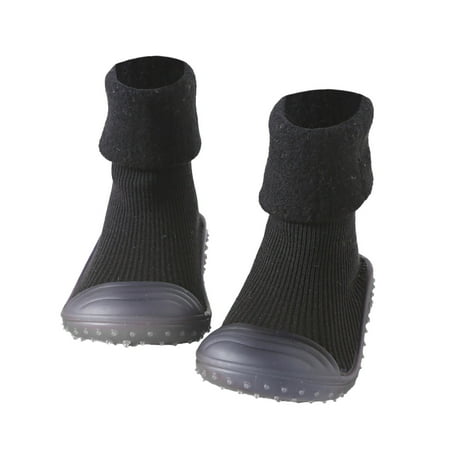 

Baby Socks Shoes Soft Soles Spring And Winter Walking Early Education Baby Snow Shoes Socks Solid Color
