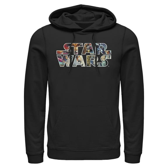 Mens Star Wars Epic Logo Lightweight Hoodie