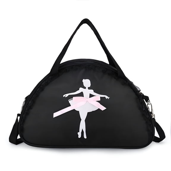 GASTROPOD 2026 New Cute Ballet Dance Bag, Small Duffle Bag, Ballet Dance Backpack Dress Dance Bag Backpack Gym Bag for Dance Class, Gymnastics, Yoga, Travel, Sports (Black)