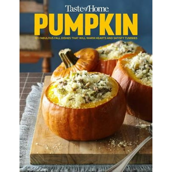 Pre-Owned Taste of Home Pumpkin Mini Binder: 101 Fall Recipes for Desserts, Soups, and More (Hardcover) by Taste of Home (Editor)