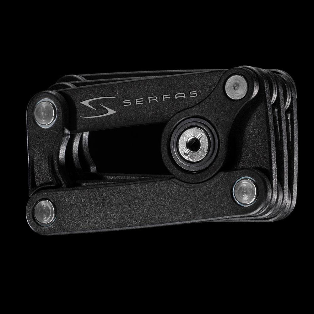 Serfas KL-BOX Steel Plated Key Lock w/ Bracket