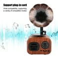 thumbnail image 1 of Desktop Speaker, Retor Speaker, Smart Great Performance Compatible for Laptop, Computer, Home, Office, Walnut color,,Red,Black,Yellow wood grain, 1 of 7