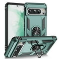 thumbnail image 1 of [PST] Google Pixel 8A Ring Case, Anti-Drop Hybrid Magnetic Hard Kickstand Case Cover with Ring Stand, 1 of 5