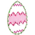 thumbnail image 5 of Northlight Lighted Chevron Stripe Easter Egg Window Decoration - 17" - Green and Pink, 5 of 10