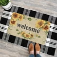 thumbnail image 2 of Sunflower Decoration Welcome Outdoor Door Mat, Home Indoor and Outdoor Decoration Front Door, Welcome Mat, Anti Slip Rubber Backing Floor 17x30 inch, 2 of 6