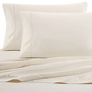 Wamsutta 525-Thread-Count PimaCott Wrinkle Resistant Full Flat Sheet in Ivory