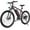 Red, variant on Vivi 26" Electric Bike, 500W Motor, 48V 7.8Ah Battery, 19.8MPH 7-Speed, Front Suspension, Dual Disc Brakes, 45 Miles Range, UL2849 Certified