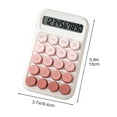 thumbnail image 4 of Fridja Gradient Color 10 Digit Mini Calculator Portable Office Accounting Tool for Home and Work Lightweight Design with Large LCD Display for Easy Reading, 4 of 8