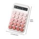 thumbnail image 3 of Calculadoras básicas estándar de oficina y papelería Mini calculadora digital de escritorio con pantalla LCD de 10 dígitos - Calculadora de bolsillo para el hogar, la escuela y los niños Una calculado, 3 of 8