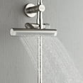thumbnail image 3 of Forno Acqua AcquaFALL Shower, Brushed Nickel Finish, Overhead Rainfall Shower, Handheld Shower Head, Body Jets, 1.8 GPM Flow Rate, 3 of 15