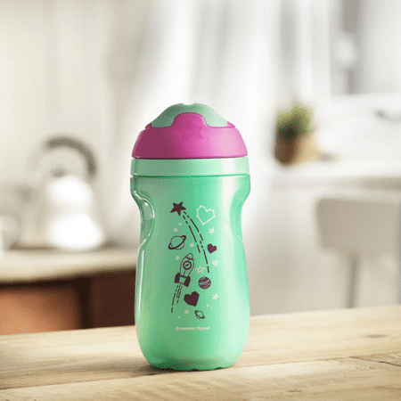 Tommee Tippee Insulated Sippy Cup for Toddlers | Spill-Proof, BPA-Free 12+ months, 9-Ounce, 2 Count
