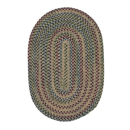 2  x 10  Gray and Beige Handcrafted Oval Braided Runner Rug Maintain the cleanliness of your home with this handmade oval area rug. Meticulously handcrafted in the USA and made with wool  which makes it perfect for indoor use. Great as a decorative accent to your design style and as practical addition to your home. Features: Reversible oval braided runner rug. Color(s): gray  beige  blue  green and red. Handcrafted from the USA. Care instructions: spot clean with any common household cleaner. Recommended for indoor use. Dimensions: 2  wide x 10  long. Material(s): polypropylene/nylon/wool. Note: The photo shows an oval rug  however  this listing is for a runner rug.