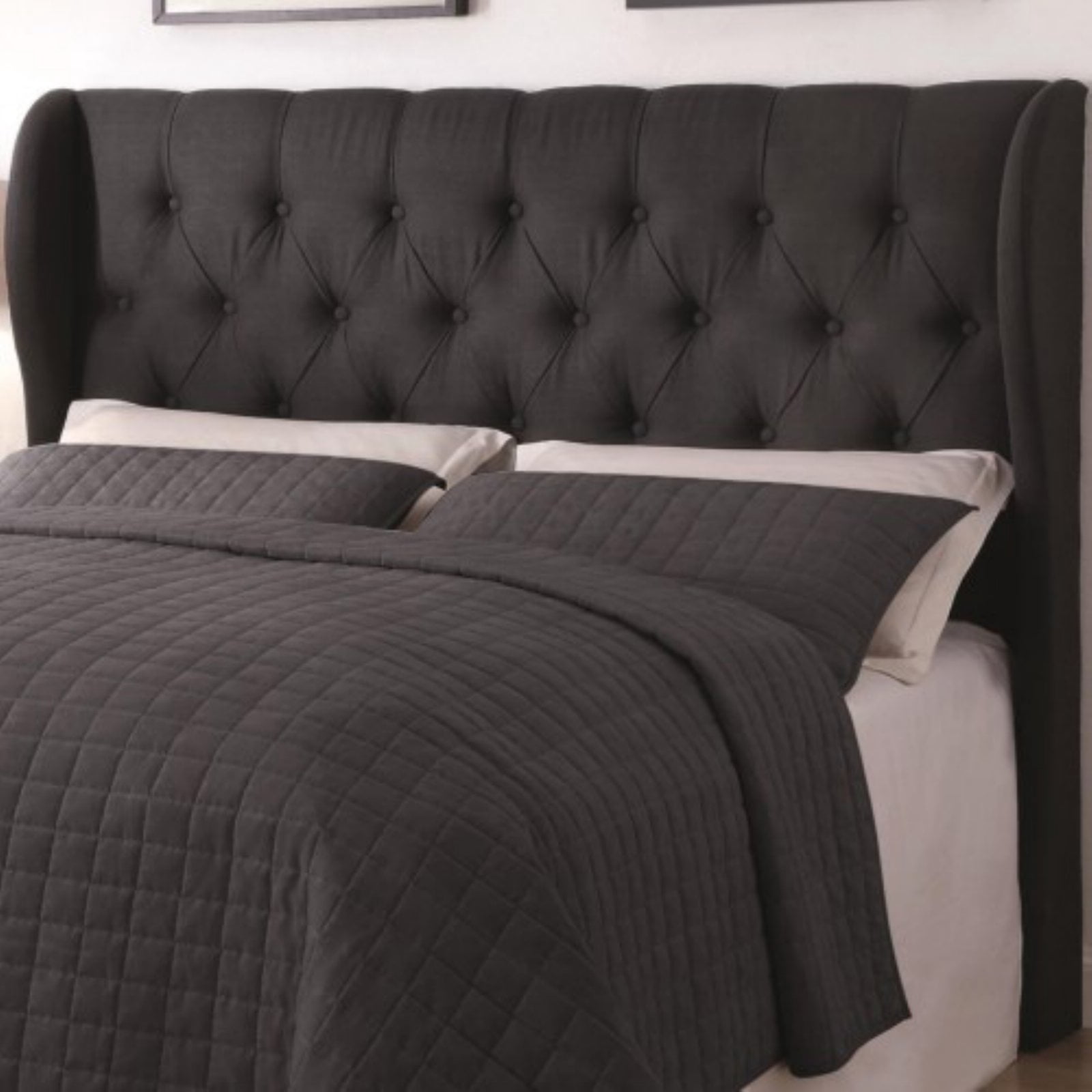 Coaster 300444QF Murrieta Queen Full Headboard Beige Fabric Upholstery
