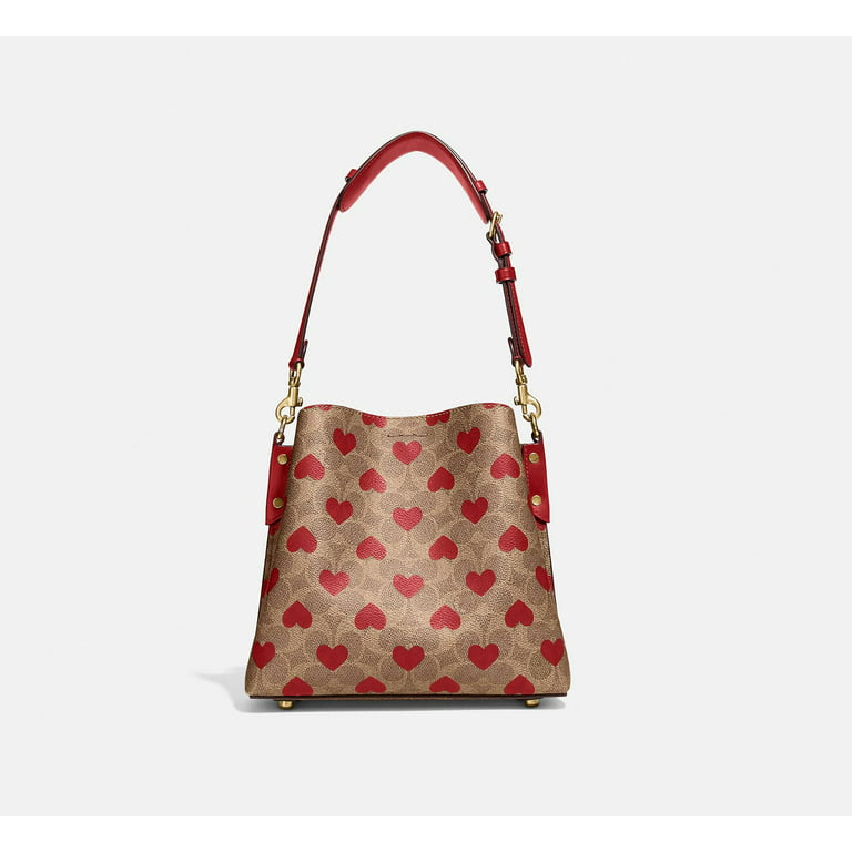 Coach Heart Print Handbags