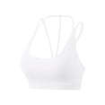 thumbnail image 3 of Sopiago Women's Sports Underwear Women's Shockproof Running Small Chest Push Up Fitness Yoga Vest Thin No Steel Ring Beautiful Back Bra White,XXL, 3 of 3