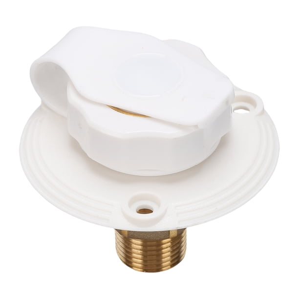 Entrada De Agua RV City Con Válvula De Retención Latón 3/4 NH Hembra A 1/2 NPT Macho Brida De Llenado Conector De Manguera Reemplazo Con Filtro De Tapón Para Polvo Malla Blanca