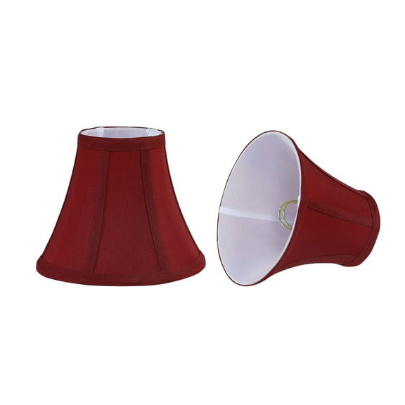 Aspen Creative Corporation 6'' Silk Bell Candelabra Shade (Set of 2)