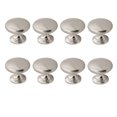 thumbnail image 1 of Era Simple Knob 8-Pack  Satin Nickel, 1 of 5