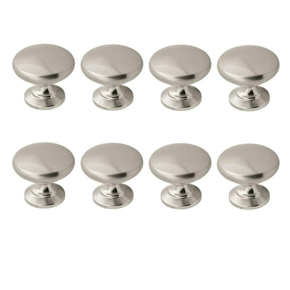 Era Simple Knob 8-Pack Satin Nickel