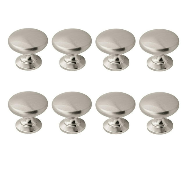 Era Simple Knob 8-Pack Satin Nickel