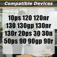 thumbnail image 2 of Compatible 84 85 C5019A C9420A C9421A C9422A C9423A C9424A Print Head Printhead, Work for HP 10ps 120 120nr 130 130gp 130nr 130r 20ps 30 30n 50ps 90 90gp 90r Printers, Reliability, 2 of 6