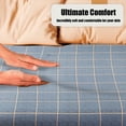 thumbnail image 3 of Hiroekza All-Season Twin XL Sheets Set, Cooling Bed Sheets for Hot Sleepers - Breathable & Soft & Lightweight & Easy-Care & Silk-Like Comfort with Lifelike Patterns Gray, 3 of 4