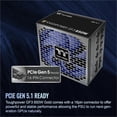 thumbnail image 3 of Thermaltake Toughpower GF3 Full Modular Gen5 Power Supply - 850w, 3 of 7