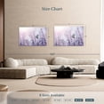 thumbnail image 4 of Elephant Stock Lavender Flower Wall Art - Horizontal Canvas Wall Art - Living Room Wall Decor - Floral And Botanical Canvas - Purple And Blue Decor - 48" x 32", 4 of 8