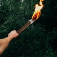 thumbnail image 4 of Outdoor Torch Torch Landscape Pathway Torch Light Garden Wooden Torch for Decor, 4 of 9