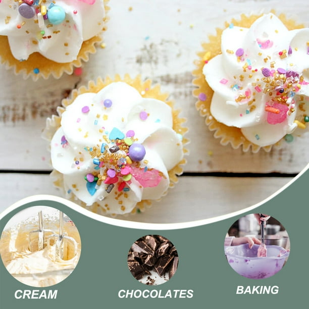 8 Douilles Patisserie et 1 Poches à Douille en Silicone Réutilisable, DIY Patisserie Accessoire Kit Professionnelle pour Décorat - Maison